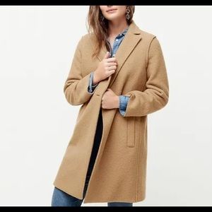 J. Crew Daphne Italian Wool Coat